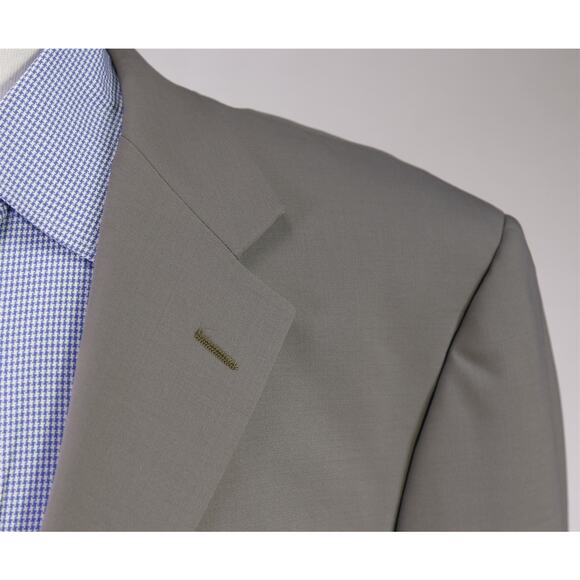 Hickey Freeman Lindsey Light Taupe Wool Blazer Jacket Men's 46R - Picture 4 of 9